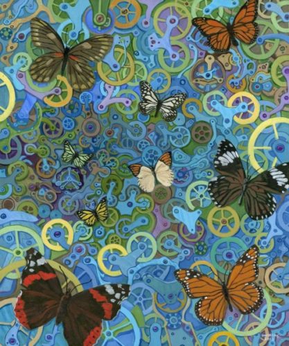 Randal Huiskens - Clockwork Butterflies No. 9