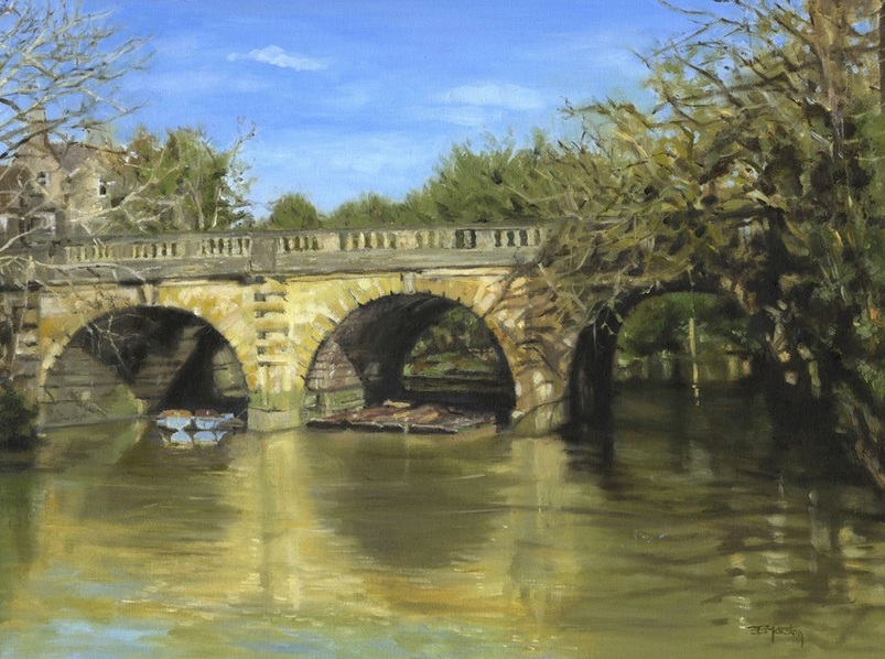 Elaine Marston - Magdalen Bridge, Oxford