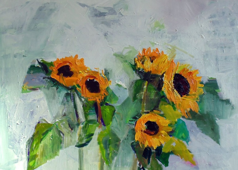 Lilia Orlova-Holmes - Sunflowers