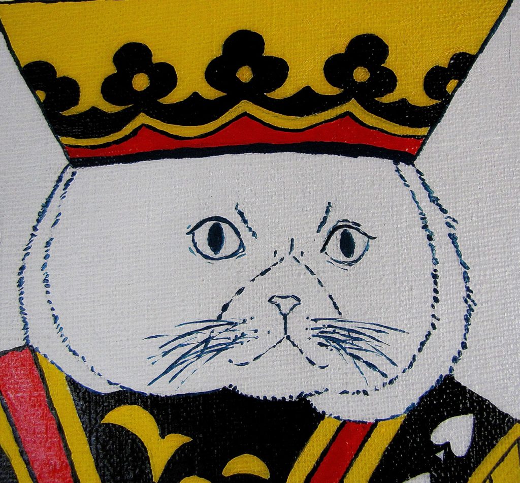 Yuliia Ustymenko - King of Spades. Cat. Detail