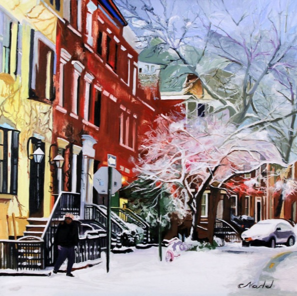 Clotilde Nadel - New York en hiver