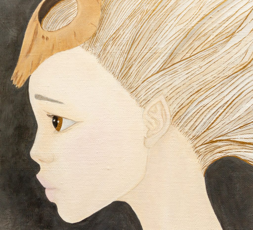 Yuliia Ustymenko - Wind in Her Hair. Close-up