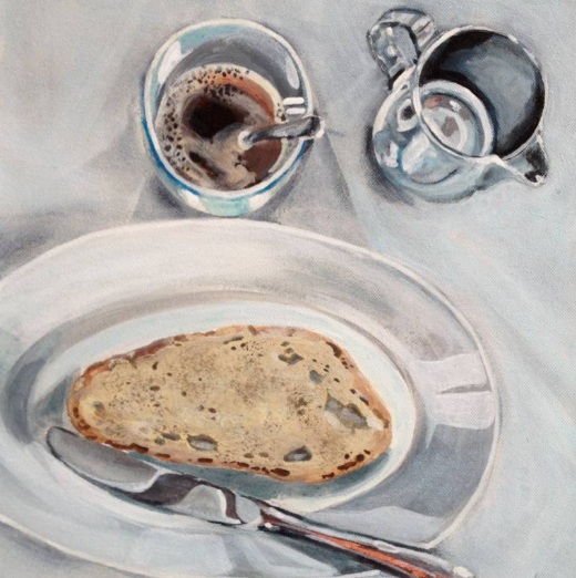 Brigitte Yoshiko Pruchnow - Coffee and Bread