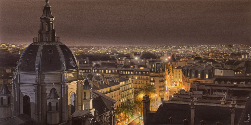 Thierry Duval - A glittering night on the Sorbonne and the Latin Quarter