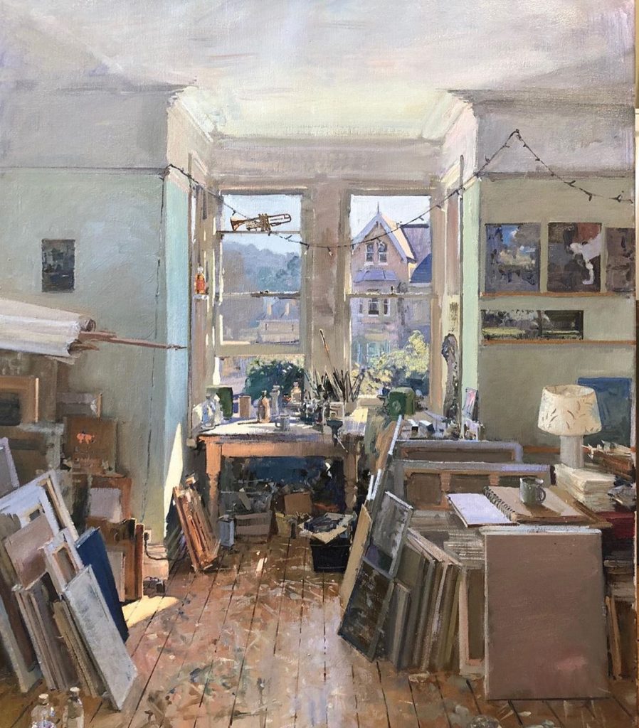 Peter Brown - Morning Sun in the Studio